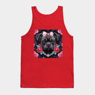 Staffy Puppy Tank Top